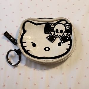 Hello Kitty Skater punk/Goth style coin purse